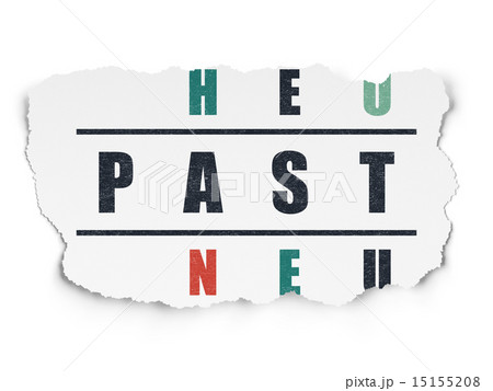 Time concept: word Past in solving Crossword Puzzle 15155208