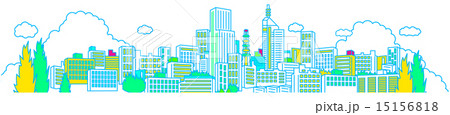 仙台市街のイラスト 15156818