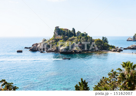 island Isola Bella near Taormina town, Sicily 15162007