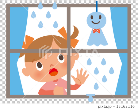 在一個下雨天,一個男孩和一個小女孩 在一個下雨天,一個男孩和一個小女孩 15162116