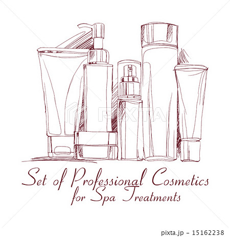 set of professional cosmetics for spa treatments 15162238