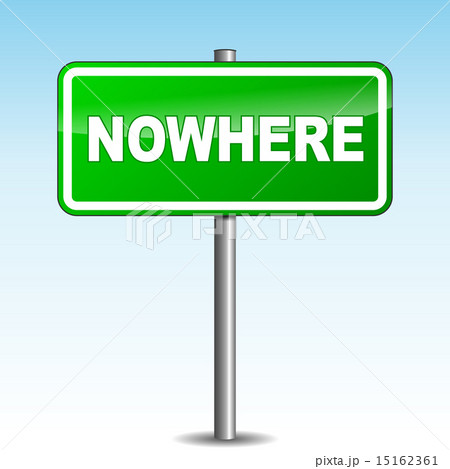 Vector nowhere signpost 15162361