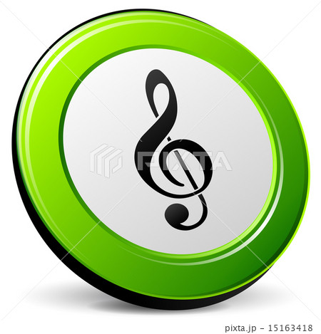 Vector 3d music icon Vector 3d music icon 15163418