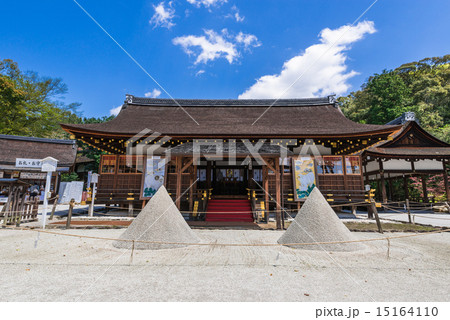 京都 上賀茂神社 立砂と細殿 京都 上賀茂神社 立砂と細殿 15164110