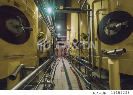 Industrial interior with welded silos 15165233