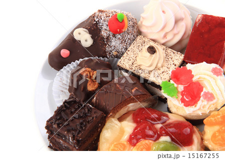different sweet deserts isolated different sweet deserts isolated 15167255