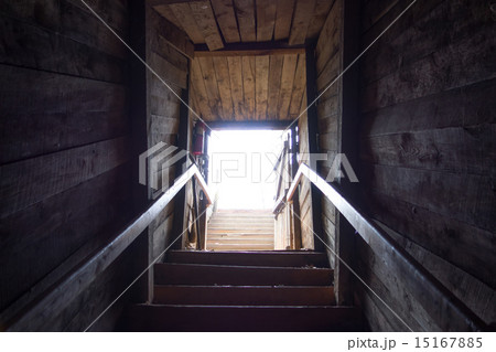 undergroung mine passage in the mountains 15167885