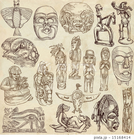Native and Old Art - Hand drawings 15168414