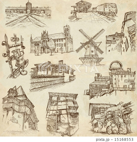 Architecture - hand drawn pack Architecture - hand drawn pack 15168553