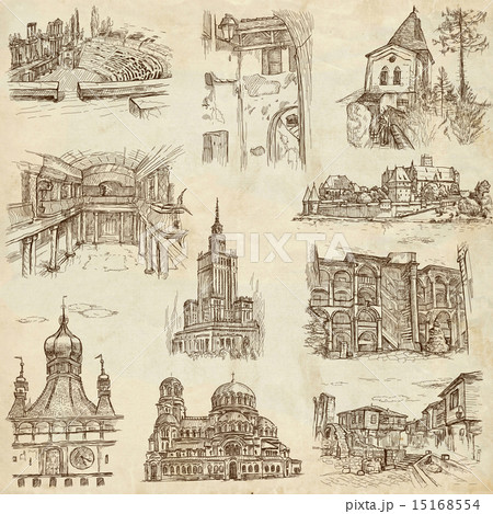 Architecture - hand drawn pack 15168554