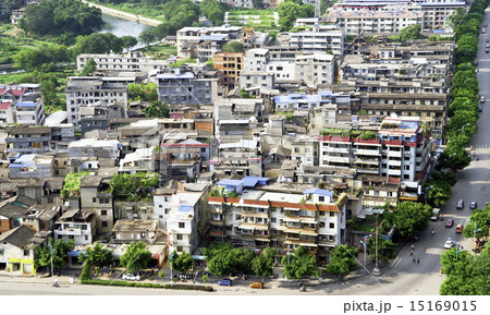 Chinese slum area district 15169015