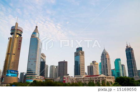Shanghai skyscrapers view 15169050