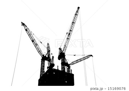 Silhouette Crane 15169076