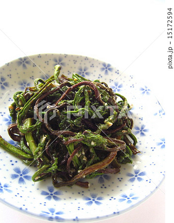 こごみのおいしい味噌炒め 15172594