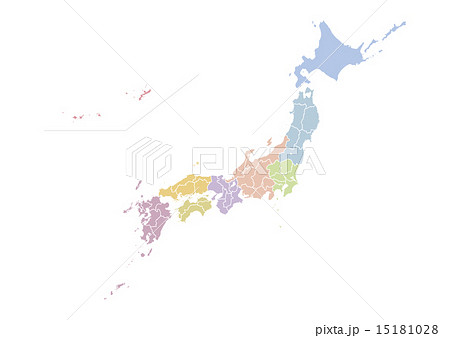 日本地図 15181028