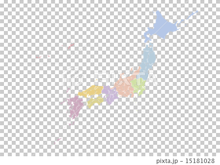 日本地図 15181028