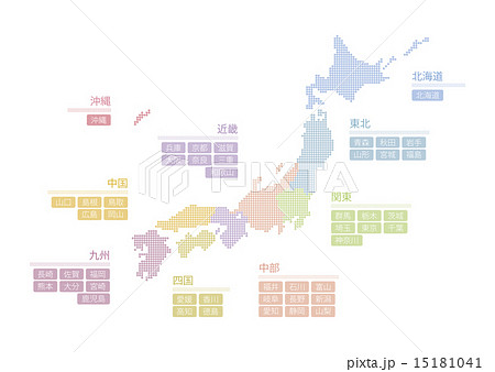 日本地図 15181041