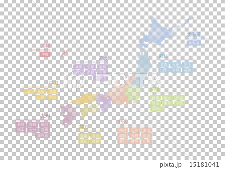 日本地図 15181041