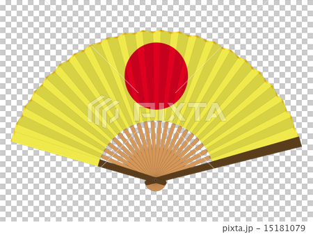 Fan golden Hinomaru Fan golden Hinomaru 15181079