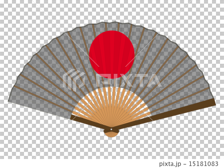 範黑色日本國旗 15181083