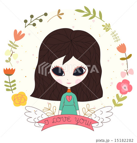 Romantic background or card. 15182282