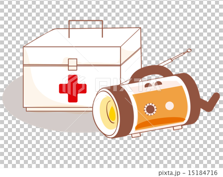 救急箱と充電式懐中電灯 救急箱と充電式懐中電灯 15184716