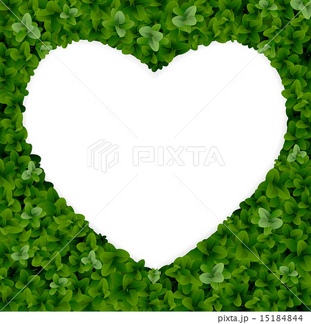 Nature background with heart. 15184844