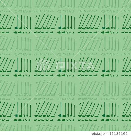 Golf sport clubs texture vector. 15185162