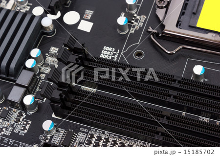 Digital components on computer motherboa 15185702