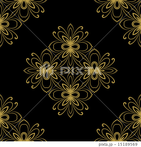 Floral Seamless Pattern. Orient Abstract Background Floral Seamless Pattern. Orient Abstract Background 15189569