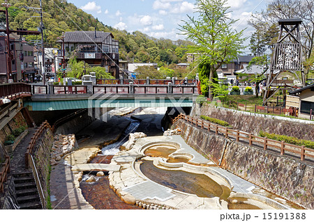 有馬温泉 太閤橋と親水公園 有馬温泉 太閤橋と親水公園 15191388