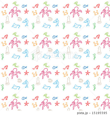 Pattern sea animals 15195595