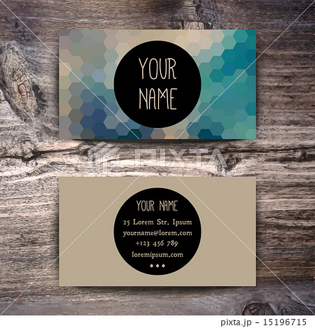 Business card template Business card template 15196715