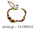 apple frame with red and green apple shape  15196810