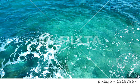 Transparent sea water background 15197867