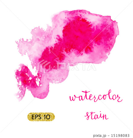 Watercolor colorful stain 15198083