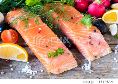 Salmon steak Salmon steak 15198341