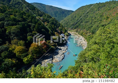 京都嵐山　保津川下り 15198482