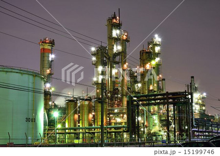 川崎の工場夜景 15199746