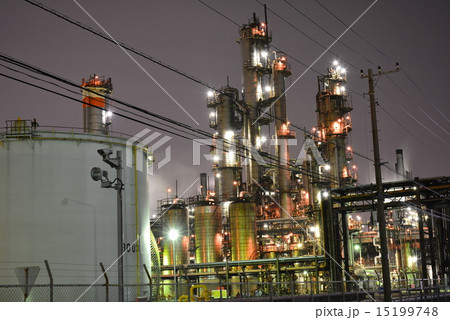 川崎の工場夜景 15199748