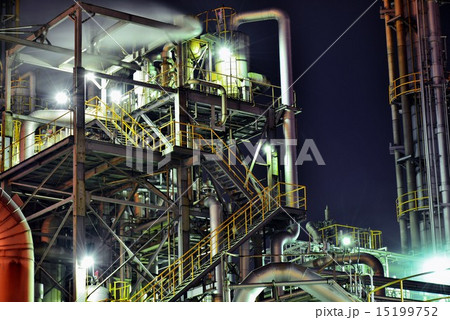 川崎の工場夜景 15199752