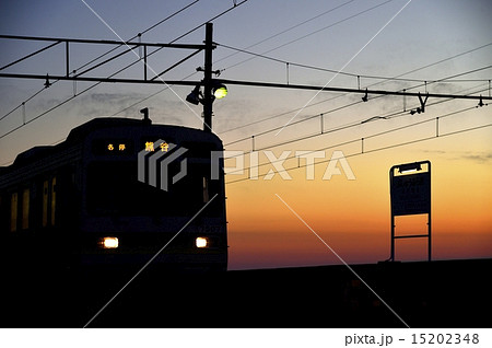 朝焼けの秩父鉄道02 朝焼けの秩父鉄道02 15202348