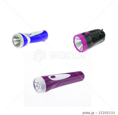 flashlight isolated on white background flashlight isolated on white background 15203131