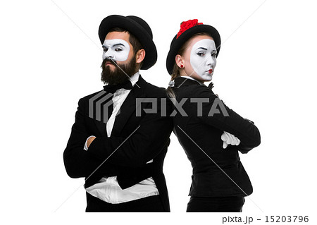 Two memes as businessmen fighting for being the boss Two memes as businessmen fighting for being the boss 15203796