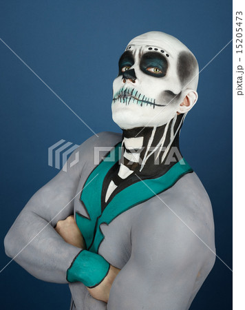 Bodypainted male 15205473