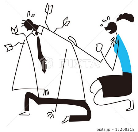ボロボロのビジネスマン ボロボロのビジネスマン 15208218