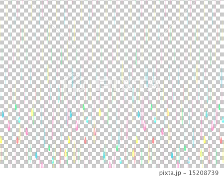 雨 雨粒 梅雨 水 水滴 雫 しずく 滴 模様 柄 パターン ６月 雨天 水色 赤色 桃色 ピンク色のイラスト素材