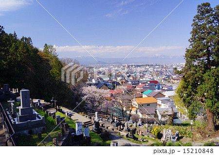 飯盛山より望む会津若松市街地 15210848