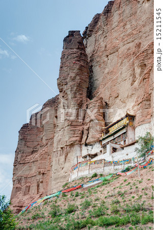 中国･青海省海東市互助　白馬寺 15211545