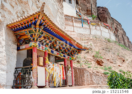 中国･青海省海東市互助　白馬寺 15211546